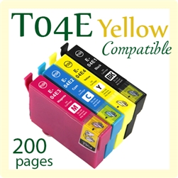 Epson T04E Yellow (C13T04E490, Compatible), Epson Expression XP-2101, XP-4101, WorkForce WF-2851