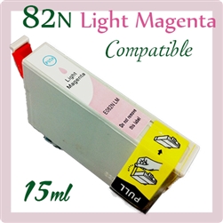 Epson 82N Light Magenta (Compatible), Epson Stylus Photo T50, T59, TX650, TX700W, TX710W, TX720WD, TX800W, TX810W, R270, R290, R295, R390, RX590, RX610, RX690