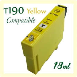 Epson T190 Yellow (C13T190490, Compatible), Epson Expression ME301, WorkForce WF-2528, WF-2538, WF-2548