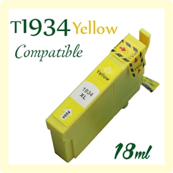 Epson T1934 Yellow (C13T193490, Compatible), Epson WorkForce WF-2631, WF-2651, WF-2661