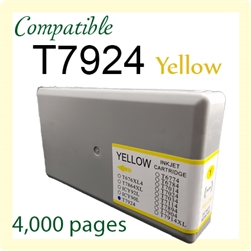 Epson T7924 Yellow (C13T792490, Compatible), C13T792190, C13T792290, C13T792290, C13T792290, WorkForce Pro WF-5111, WF-5621