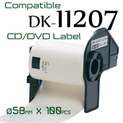 Compatible DK11207 Label (Die Cut)